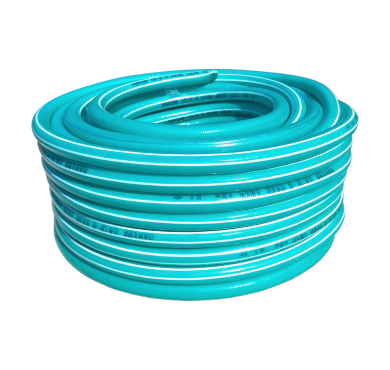 特制水綠色三膠加線軟管